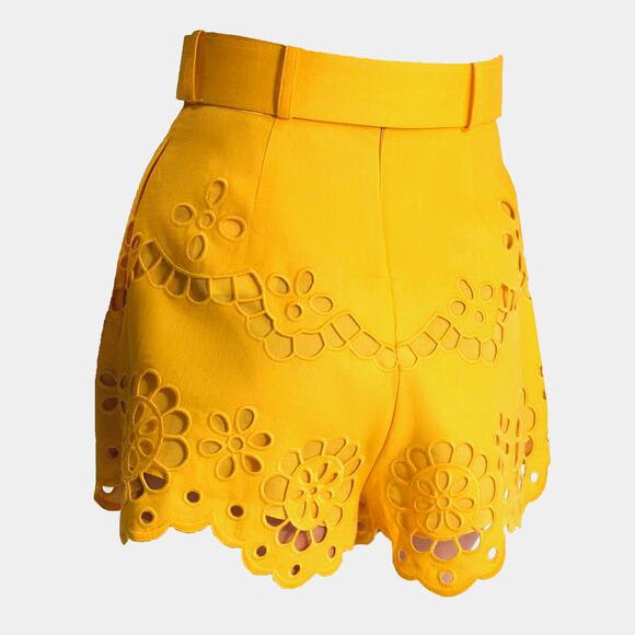 Zimmermann Pot Embroidered Shorts - Picture 3 of 10